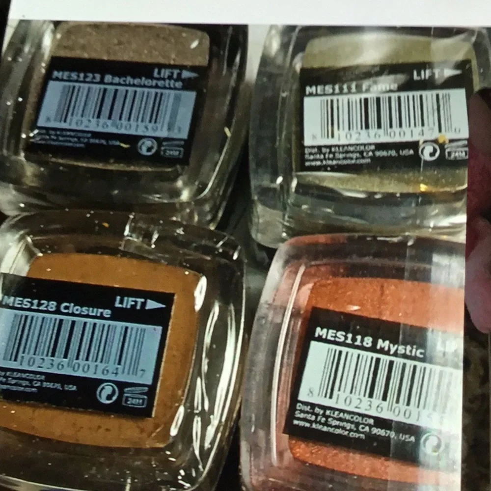 4 Eyeshadow airy minerals loose beauty bundle powder palette jars